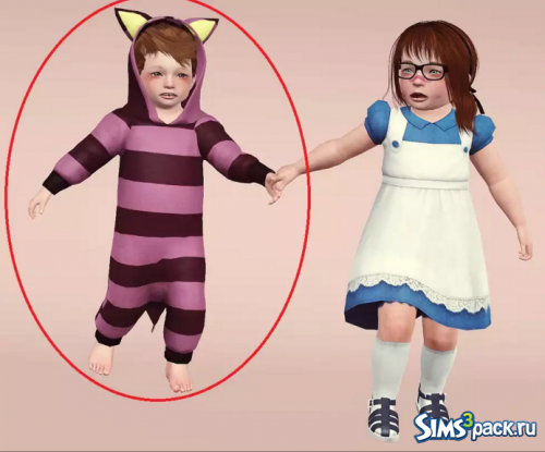 Костюм Cheshire Cat Costume от myamazingsims