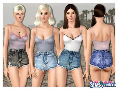 Летний наряд 442 - Casual Outfit от sims2fanbg