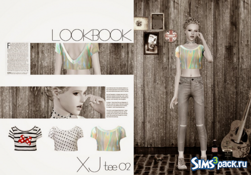 Коллекция одежды 2014SPRING Look Book от XJ