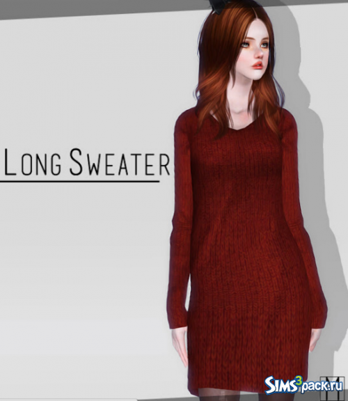 Платье Long Sweater от LittleM