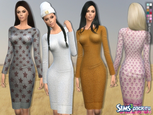 Платье Sweater от sims2fanbg