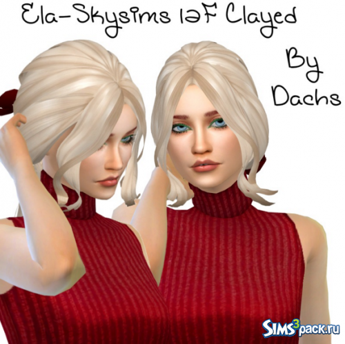 Прическа ELA_Skysims Conversion от Dachs