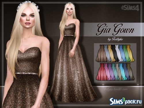 Пышное платье Gia Gown от Trilly21