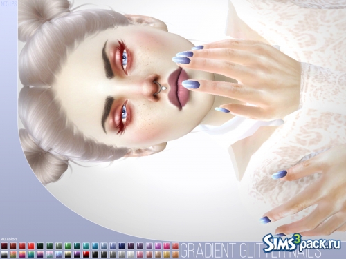 Градиентный маникюр Nails N05 от Pralinesims