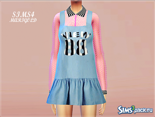 Рубашка и платье Mesh shirts & 88 dress