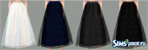 Пышная юбка Voluminous long flare skirt