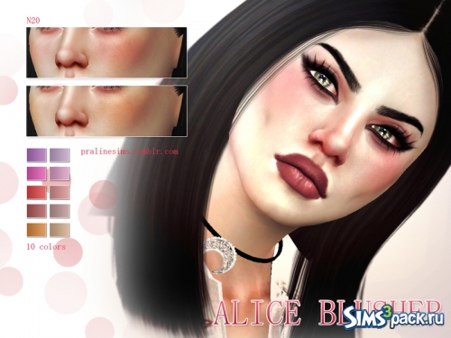 Румяна Alice от Pralinesims