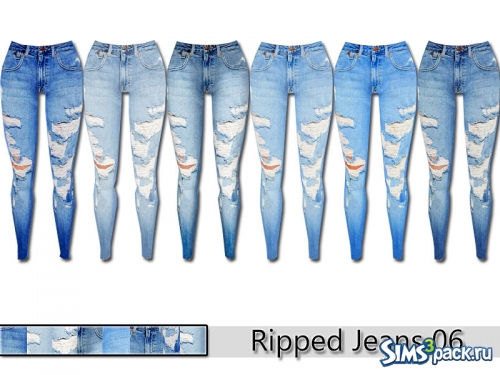 Джинсы Ripped Denim 06