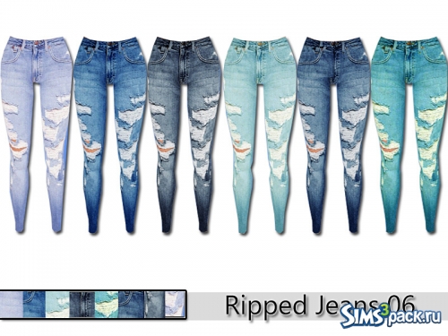 Джинсы Ripped Denim 06