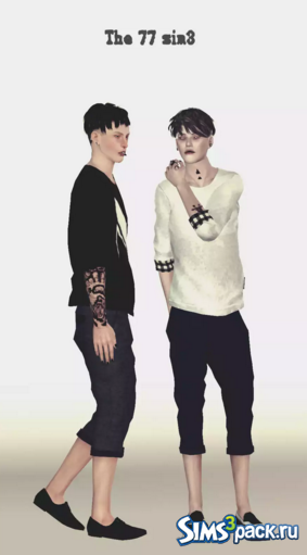 Свитшот 77 Clothing - yuppies Sleeve от 77sims