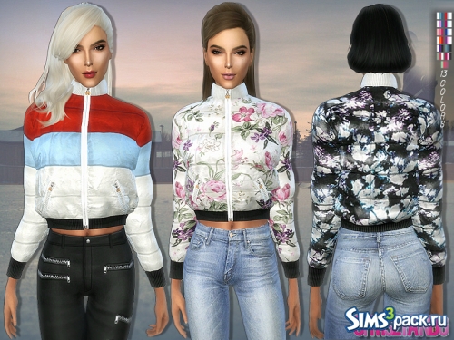 Короткая куртка от sims2fanbg