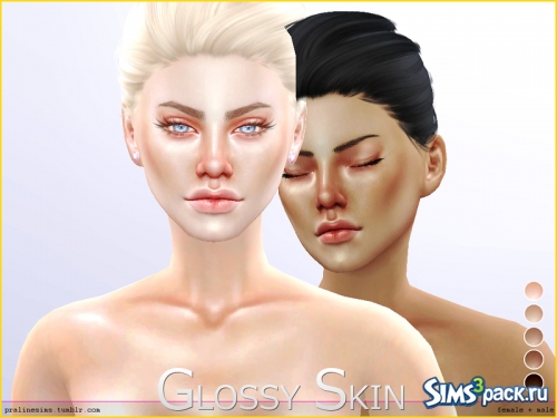 Скин Glossy от Pralinesims