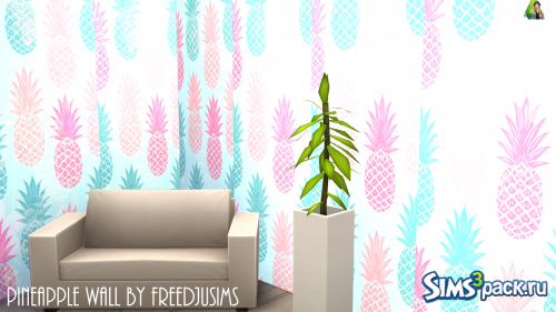 Обои PINEAPPLE WALL от FreedJuSims