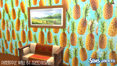 Обои PINEAPPLE WALL от FreedJuSims