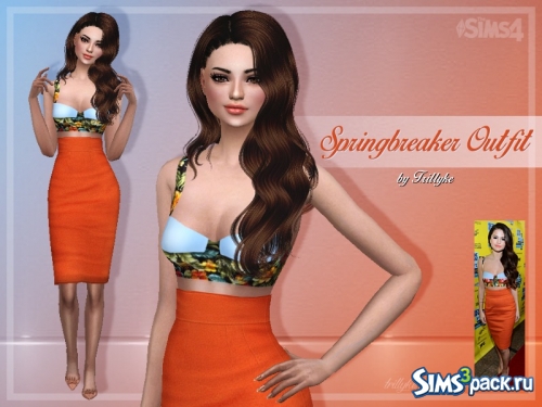 Модный лук Springbreaker от Trilly21