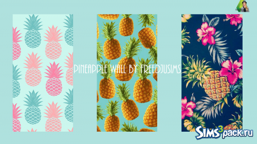 Обои PINEAPPLE WALL от FreedJuSims