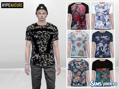 Футболки Floral Mens от McLayneSims