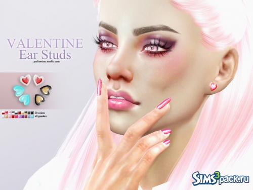 Серьги Valentine от Pralinesims