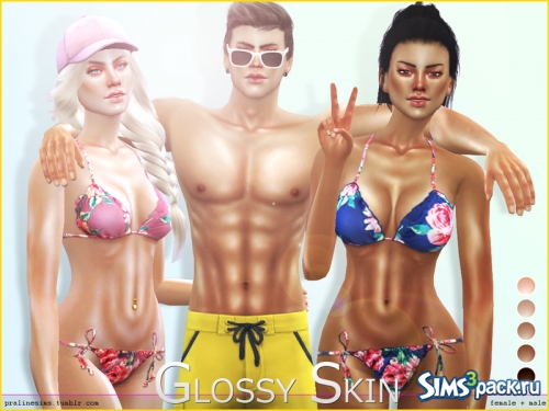 Скин Glossy от Pralinesims