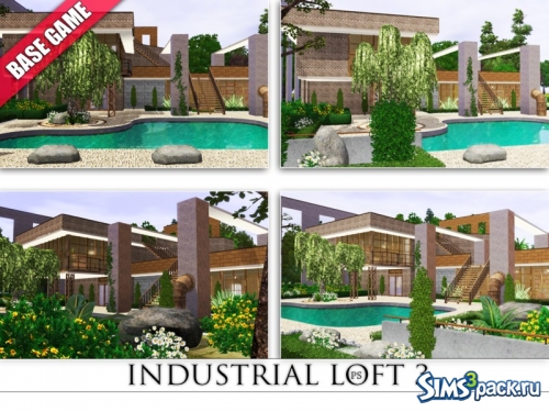 Дом "Industrial Loft 3" от Pralinesims