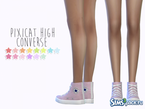 Pixicat High Converse recolors от sensFelipa