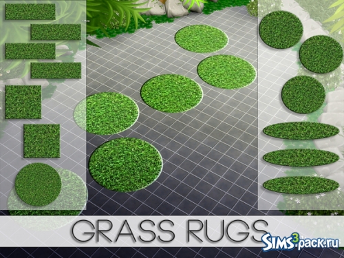 Коврики Grass от Pralinesims