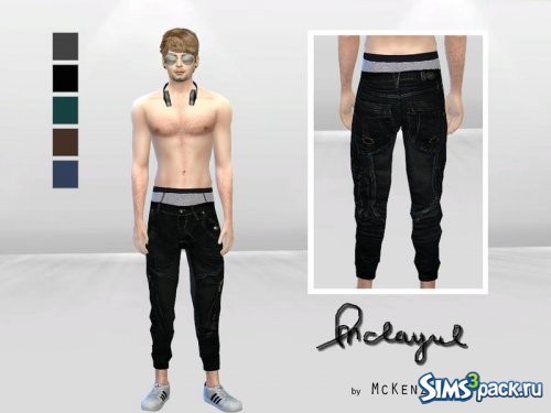 Брюки с карманами &quot;Urban Junkie&quot; от McLayneSims