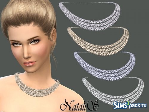 Колье Three strands bridal от NataliS