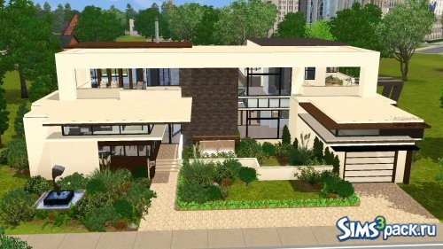 Дом "Modern Cream and Gray Residence"