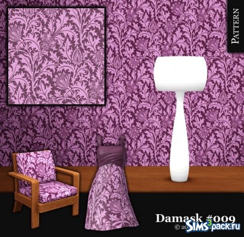 Текстура Damask 009