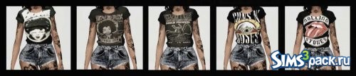 Винтажные футболки Vintage Rock Tee’s