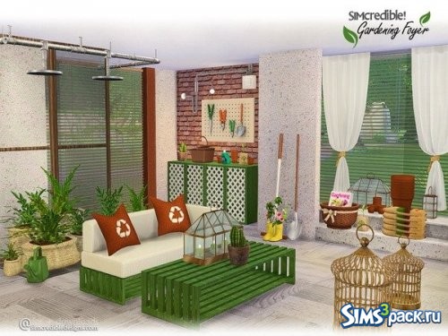 Уличный проэкт для гаража Gardening Foyer от SIMcredible!