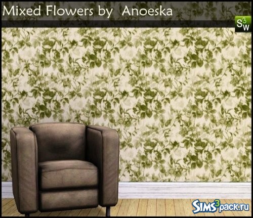 Покрытие Mixed Flowers от AnoeskaB