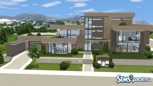 Футуристический дом &quot;Triple Top&quot; от simsgal2227