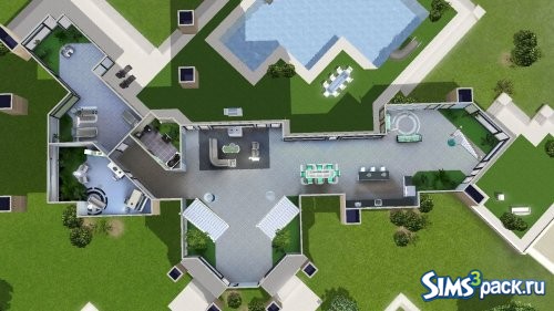 Футуристический особняк "Sideways Yard"