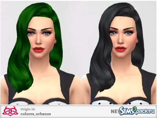 Женская прическа New hair textures 01