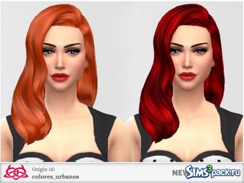 Женская прическа New hair textures 01