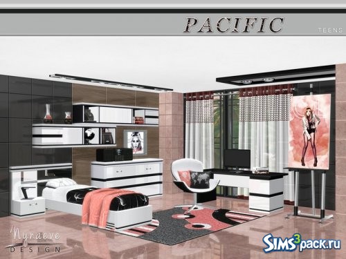 Спальня для подростка Pacific Heights от NynaeveDesign