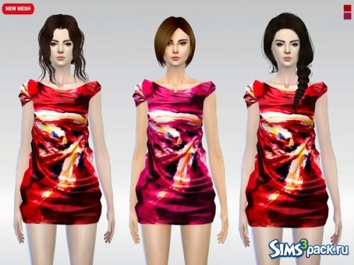 Платье Tribal Shift от McLayneSims