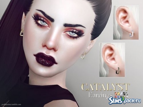 Серьги Catalyst от Pralinesims