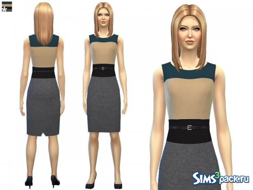 Платье Color Block от SimDetails