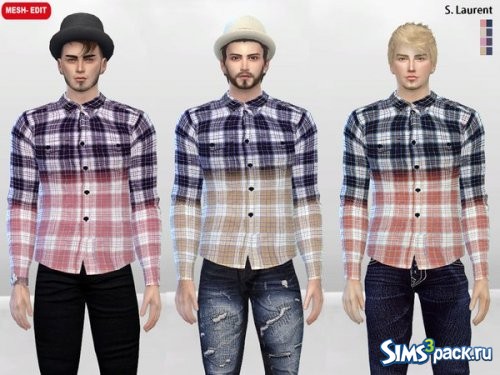 Мужская рубашка Rixton Ombre от McLayneSims