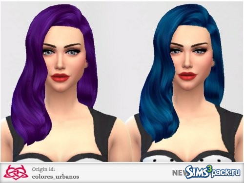 Женская прическа New hair textures 01