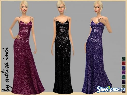 Платье Sequin Gown от melisa inci