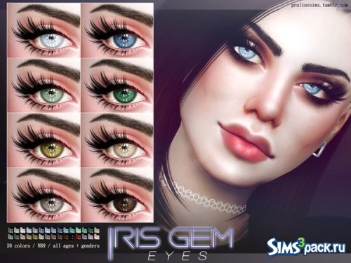 Линзы Iris Gem от Pralinesims