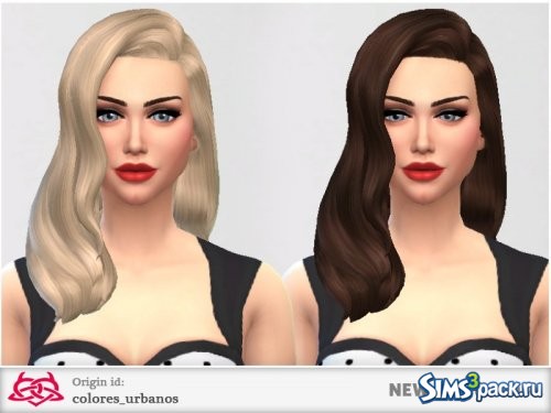 Женская прическа New hair textures 01