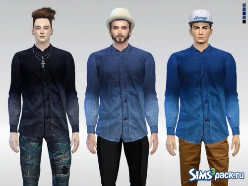 Мужская рубашка Dip-Dye Mack от McLayneSims