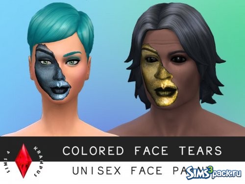 Грим Colored Tears от SIms4Krampus