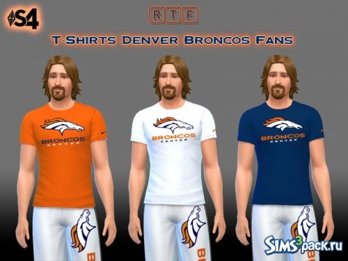 Сет болельщиков Denver Broncos 