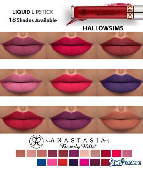 Матовая помада Anastasia Beverly Hills от hallowsims